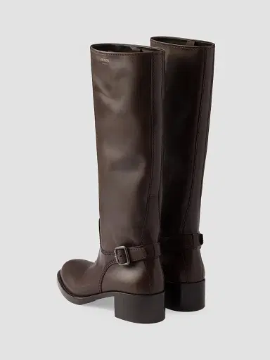 Prada Women's Leather Boots | Thumbnail 3