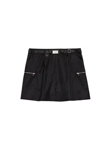 Prada Women's Nylon Skirt - Black - Size 10 | Thumbnail 1 Prada Women's Nylon Skirt - Black - Size 10 | Thumbnail 1