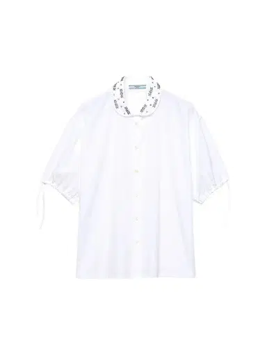 Prada Women's Poplin Shirt | Thumbnail 1 Prada Women's Poplin Shirt | Thumbnail 1