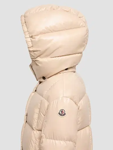 Moncler Little Girl's & Girl's Parana Puffer Jacket - Light Beige - Size 14 | Thumbnail 4 Moncler Little Girl's & Girl's Parana Puffer Jacket - Light Beige - Size 14 | Thumbnail 4