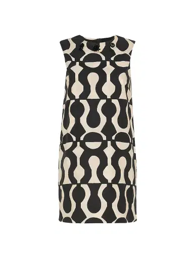 Max Mara Women's Printed Cotton Poplin Dress | Thumbnail 1 Max Mara Women's Printed Cotton Poplin Dress | Thumbnail 1