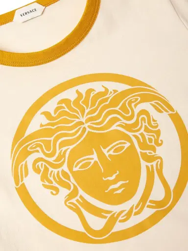 Versace Little Kid's & Kid's Medusa Graphic T-Shirt - Cream | Thumbnail 3