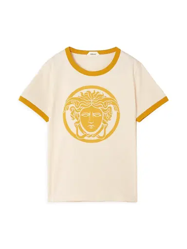 Versace Little Kid's & Kid's Medusa Graphic T-Shirt - Cream | Thumbnail 1