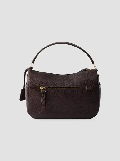 Prada Women's Small Leather Top Handle Bag - Brown | Thumbnail 3