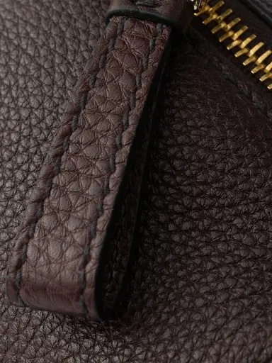 Prada Women's Small Leather Top Handle Bag - Brown | Thumbnail 5
