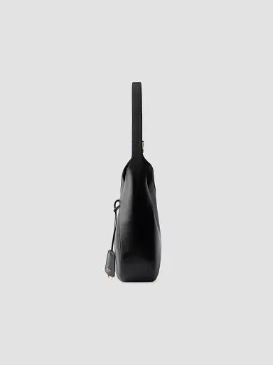 Prada Women's Boogie Large Leather Shoulder Bag - Black | Thumbnail 4 Prada Women's Boogie Large Leather Shoulder Bag - Black | Thumbnail 4