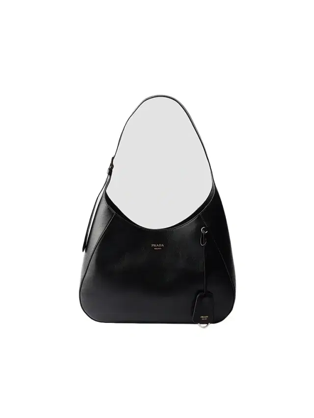 Women's Boogie Leather Shoulder Bag - Black