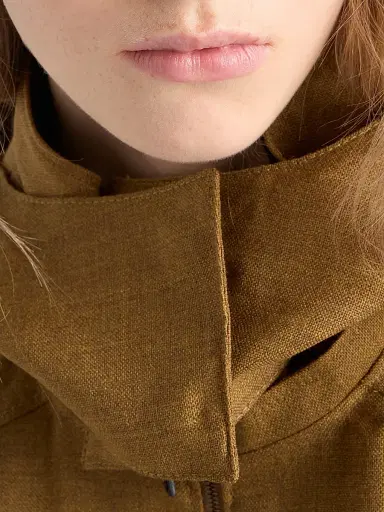 Prada Women's Melange Hopsack Wool Jacket - Brown - Size 6 | Thumbnail 5 Prada Women's Melange Hopsack Wool Jacket - Brown - Size 6 | Thumbnail 5