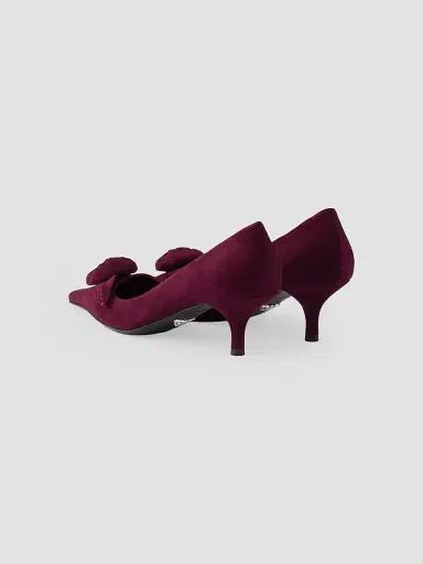Prada Women's Suede Pumps | Thumbnail 3 Prada Women's Suede Pumps | Thumbnail 3
