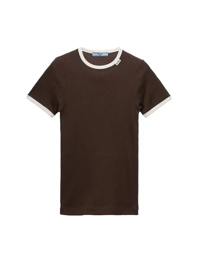 Prada Women's Ribbed Knit Top - Brown