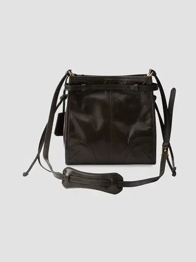 Prada Women's Bonnie Leather Mini Shoulder Bag | Thumbnail 5