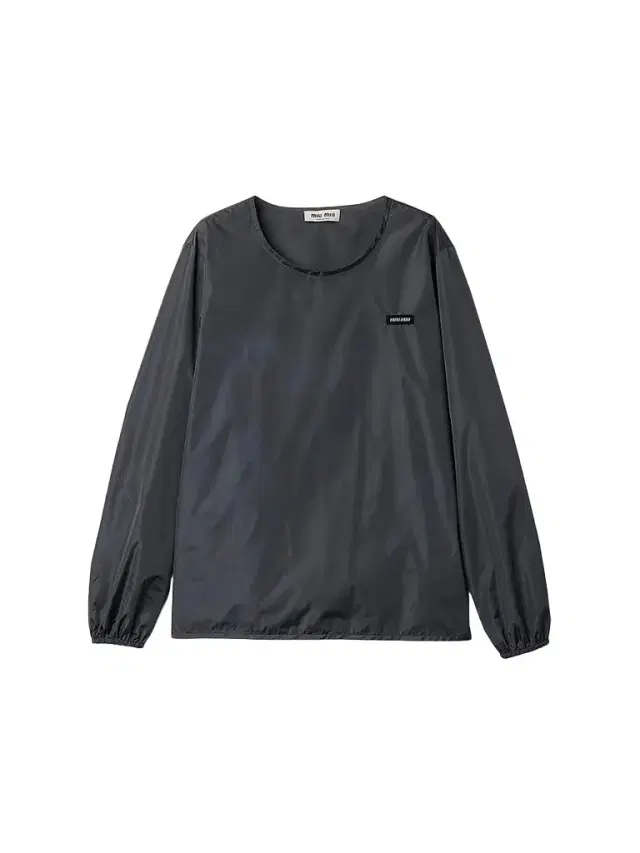 Miu Miu Women's Technical Fabric Top - Grey