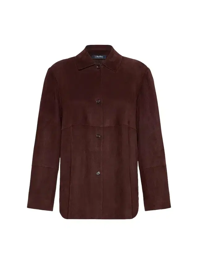 Max Mara Women's Suede Jacket - Dark Red
