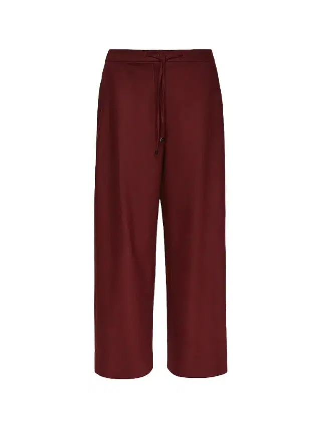 Max Mara Women's Stretch Wool Joggers Style Trousers - Bordeaux