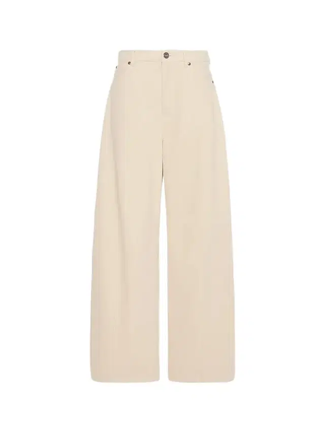 Weekend Max Mara Women's Cotton Drill Trousers -