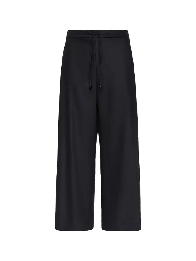 Max Mara Women's Stretch Wool Joggers Style Trousers - Midnight Blue