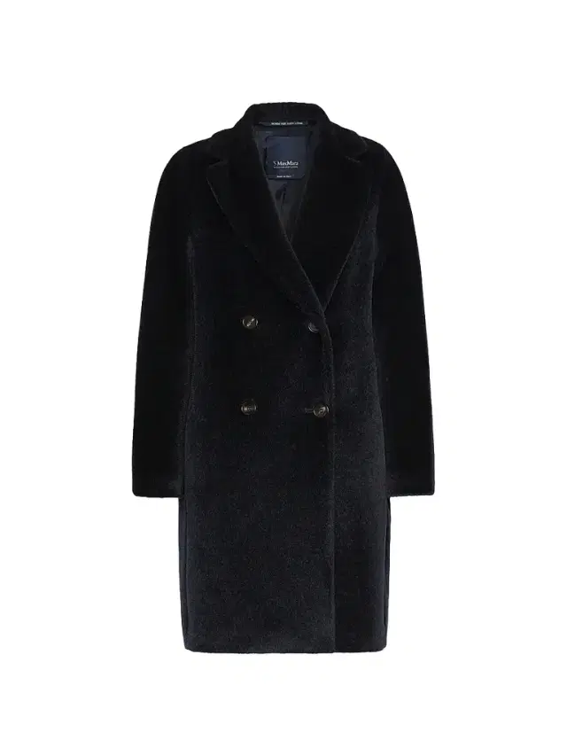 Max Mara Women's Alpaca and Wool Midi Coat - Midnight Blue