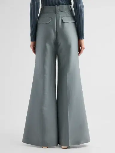 Zimmermann Women's Valiant Structured Flare Pants | Thumbnail 3