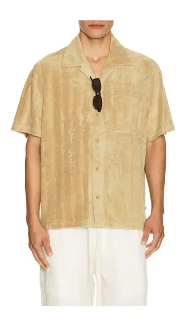 J.Lindeberg Ted Stripe Terry Shirt | Thumbnail 5 J.Lindeberg Ted Stripe Terry Shirt | Thumbnail 5