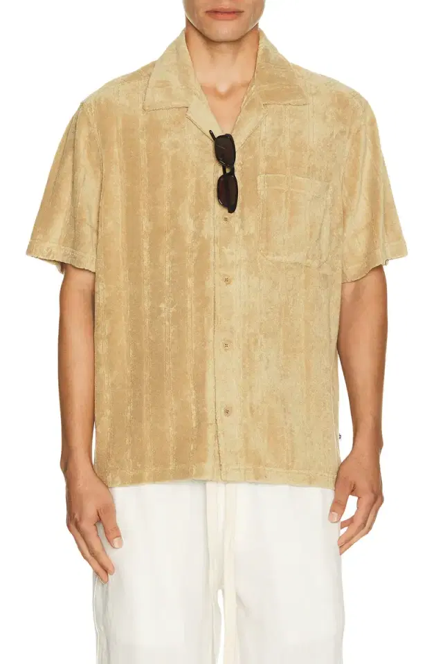 J.Lindeberg Ted Stripe Terry Shirt