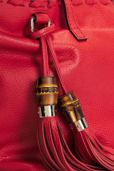 Gucci Bamboo Tassel Tote Bag | Thumbnail 7 Gucci Bamboo Tassel Tote Bag | Thumbnail 7