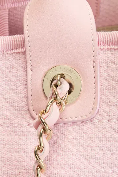 Chanel Chanel Small Deauville Tote Bag | Thumbnail 7 Chanel Chanel Small Deauville Tote Bag | Thumbnail 7
