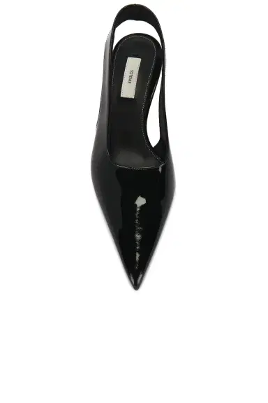 TOTEME Classic Patent Slingback Heel | Thumbnail 4 TOTEME Classic Patent Slingback Heel | Thumbnail 4