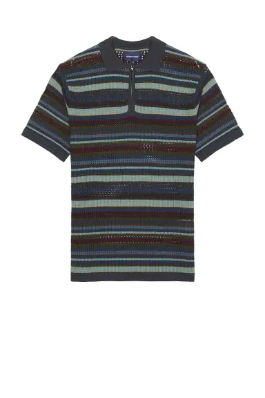 thisisneverthat Striped Knit Polo | Thumbnail 5 thisisneverthat Striped Knit Polo | Thumbnail 5