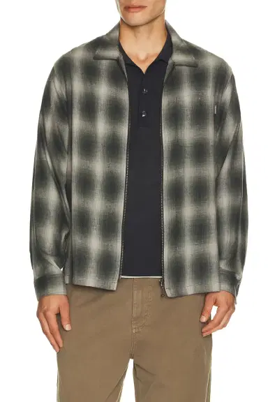 thisisneverthat Nep Check Zip Shirt | Thumbnail 1