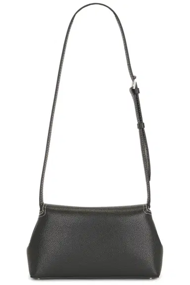 TOTEME T-Lock Grained Leather Clutch | Thumbnail 2 TOTEME T-Lock Grained Leather Clutch | Thumbnail 2