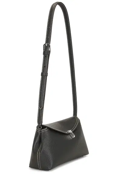 TOTEME T-Lock Grained Leather Clutch | Thumbnail 3 TOTEME T-Lock Grained Leather Clutch | Thumbnail 3
