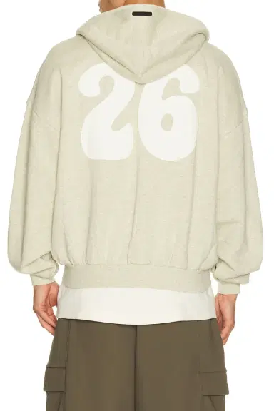 Fear of God Essentials 90's Zip-Up Hoodie | Thumbnail 2