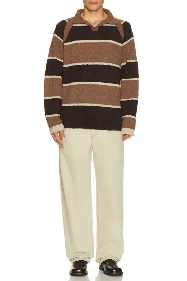 ISA BOULDER Stripped Polo Shirt | Thumbnail 3 ISA BOULDER Stripped Polo Shirt | Thumbnail 3