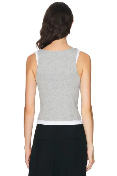 Mimchik Double Layer Knotted Tank Top | Thumbnail 4