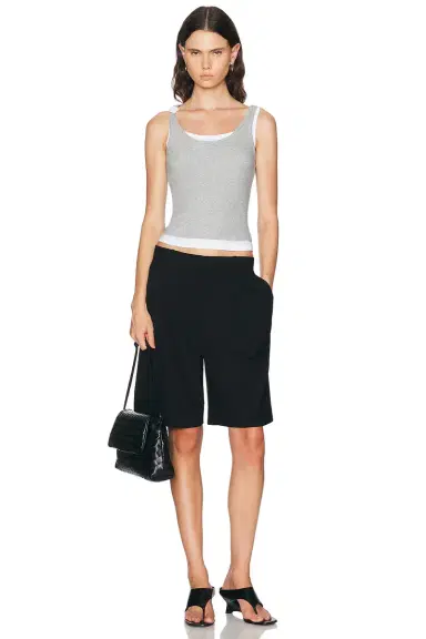 Mimchik Double Layer Knotted Tank Top | Thumbnail 5