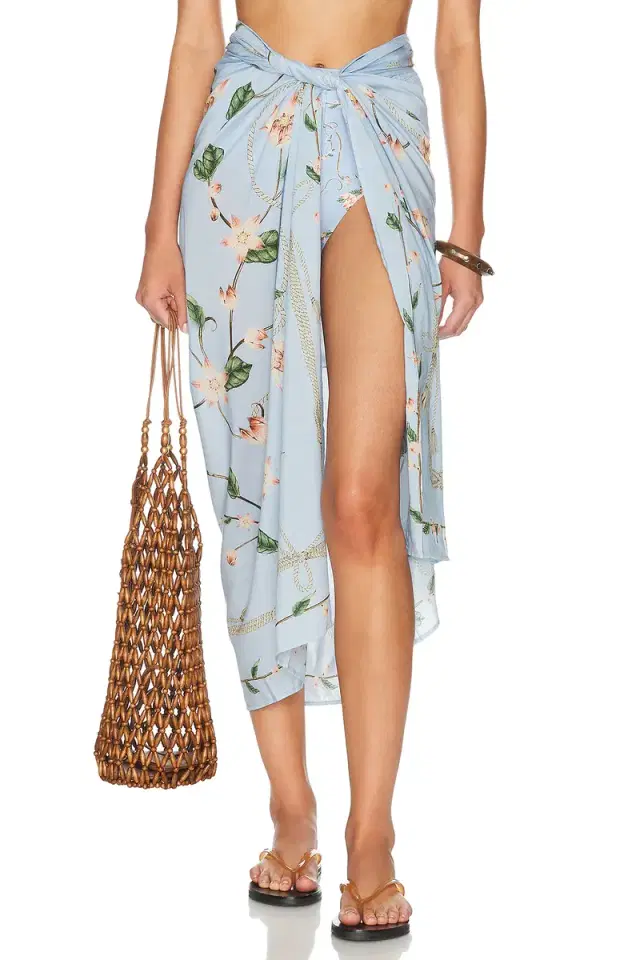 Agua by Agua Bendita Lavanda Midi Pareo