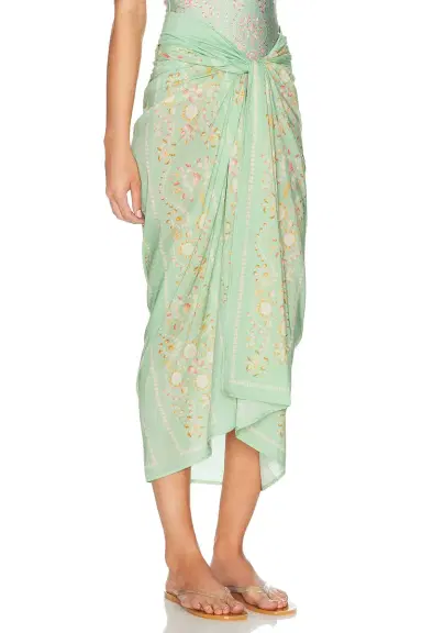 Agua by Agua Bendita Lavanda Pareo Midi Skirt | Thumbnail 3 Agua by Agua Bendita Lavanda Pareo Midi Skirt | Thumbnail 3