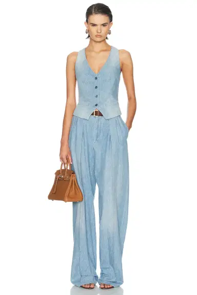 Ralph Lauren Collection Livie Wide Leg | Thumbnail 5