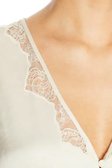 Citizens of Humanity Lola Flutter Lace Sleeve Top | Thumbnail 5