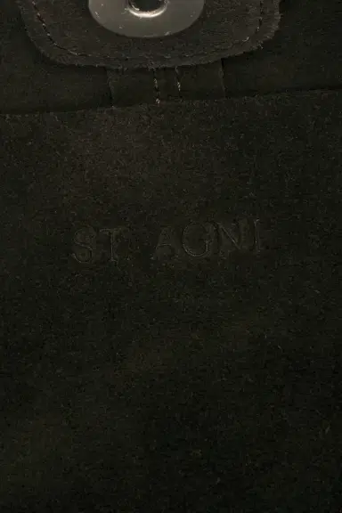 St. Agni Suede Soft Bag | Thumbnail 5 St. Agni Suede Soft Bag | Thumbnail 5