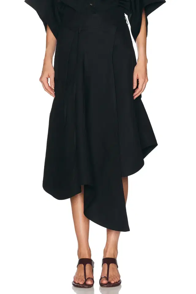 Bottega Veneta Toile Long Skirt