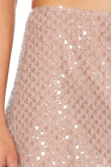 Retrofête Bethely Sequin Skirt | Thumbnail 7