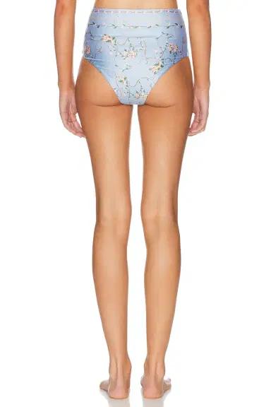 Agua by Agua Bendita Magenta Bikini Bottom | Thumbnail 3