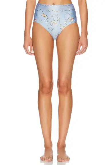 Agua by Agua Bendita Magenta Bikini Bottom | Thumbnail 1
