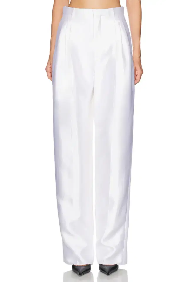 Bottega Veneta Satin Wide Leg Trouser