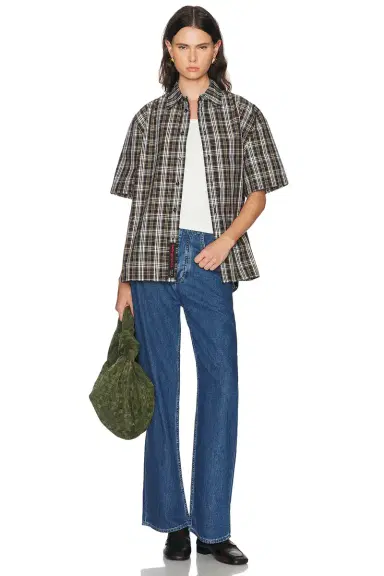 Bottega Veneta High Waisted Bootcut Leg | Thumbnail 5