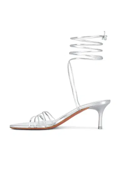Amina Muaddi Lori 60 Lace Up Sandal | Thumbnail 5