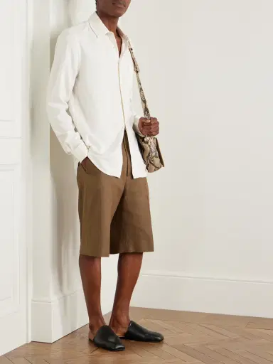 Our Legacy Raw Silk Shirt - Men | Thumbnail 2 Our Legacy Raw Silk Shirt - Men | Thumbnail 2