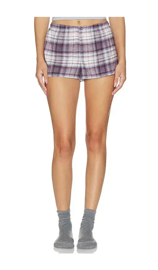SKIMS Sleep Flannel Short Boxer