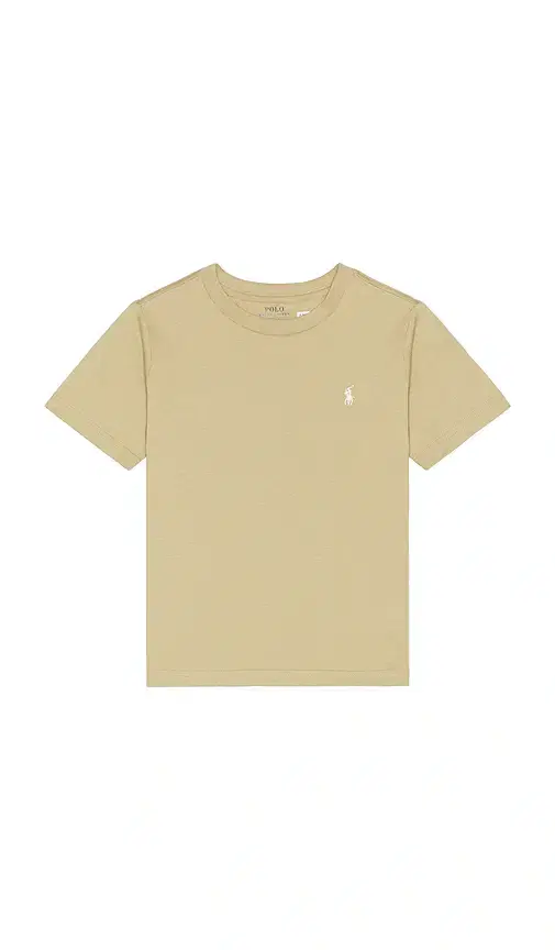 Polo Ralph Lauren Kids Short Sleeve Cotton Jersey Crewneck T-shirt